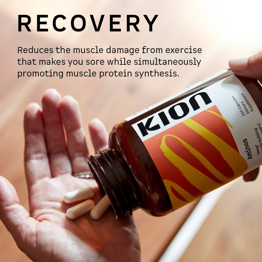 Kion Aminos in a daily routine scene shows easy integration into workouts
