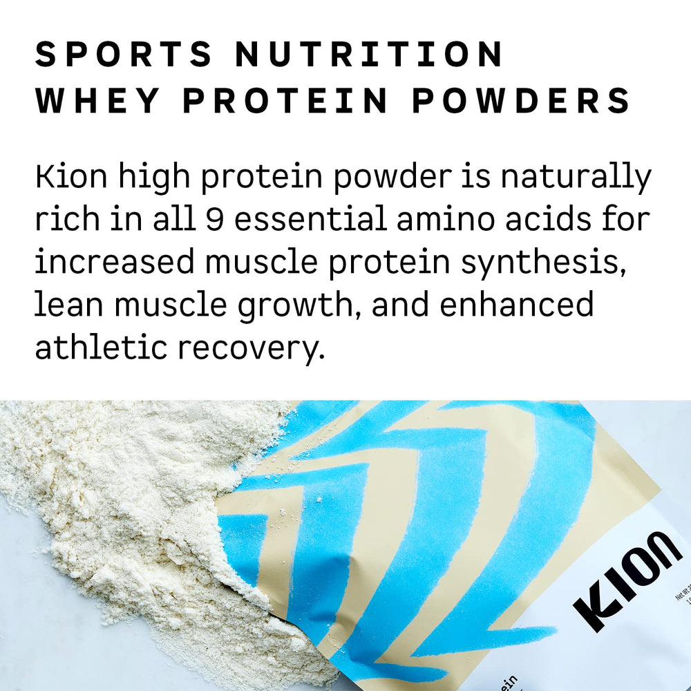 Kion Clean Protein poured-mix captures smooth texture ideal for daily shakes