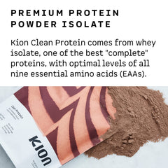 Kion grass-fed pasture-raised sourcing label indicating quality protein origins