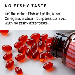 Kion Omega burpless formula delivers no fishy aftertaste.