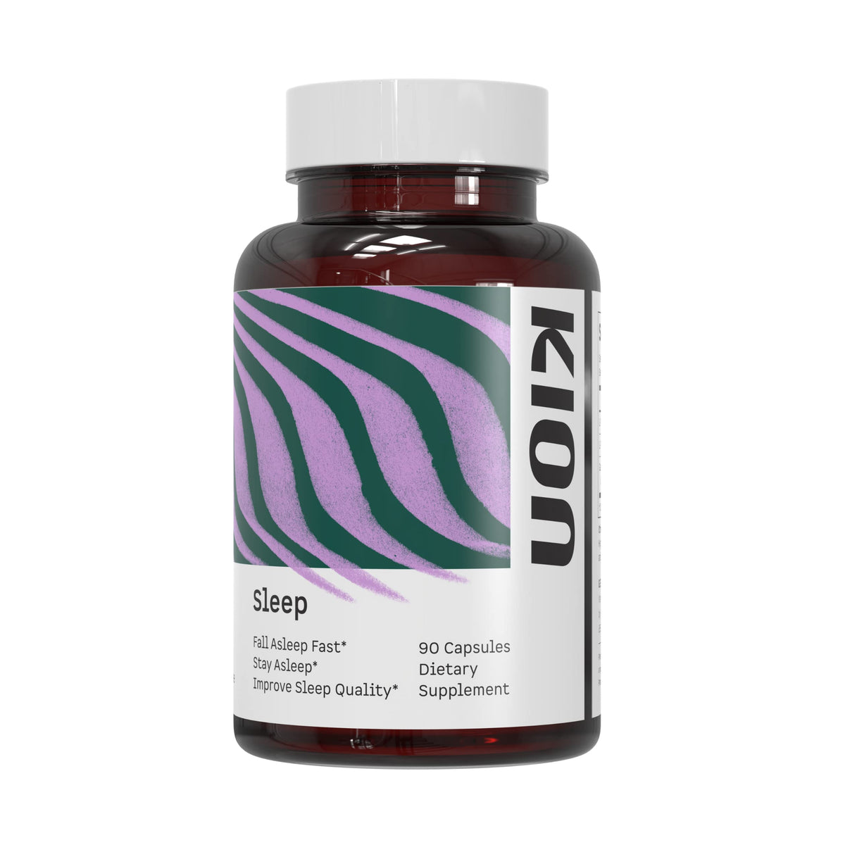 Kion Sleep bottle pour promotes a calm bedtime routine.
