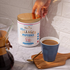Kiperin collagen powder 50 servings—long-lasting daily support.