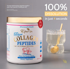Kiperin collagen powder scoop—easy, consistent daily dose.
