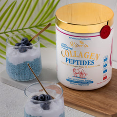 Kiperin collagen powder adds to tea for easy daily boost.