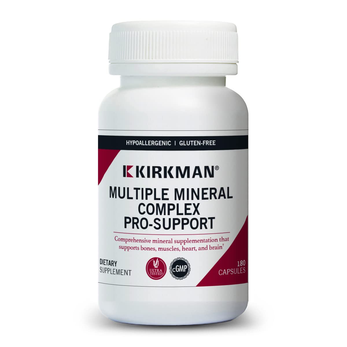 Kirkman Multiple Mineral Complex Pro-Support bottle front for daily mineral support.