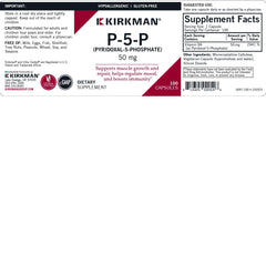 Kirkman P-5-P bottle being poured for daily use