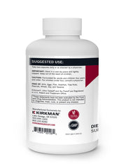 Kirkman Super Nu-Thera bottle back listing ingredients and recommended daily use