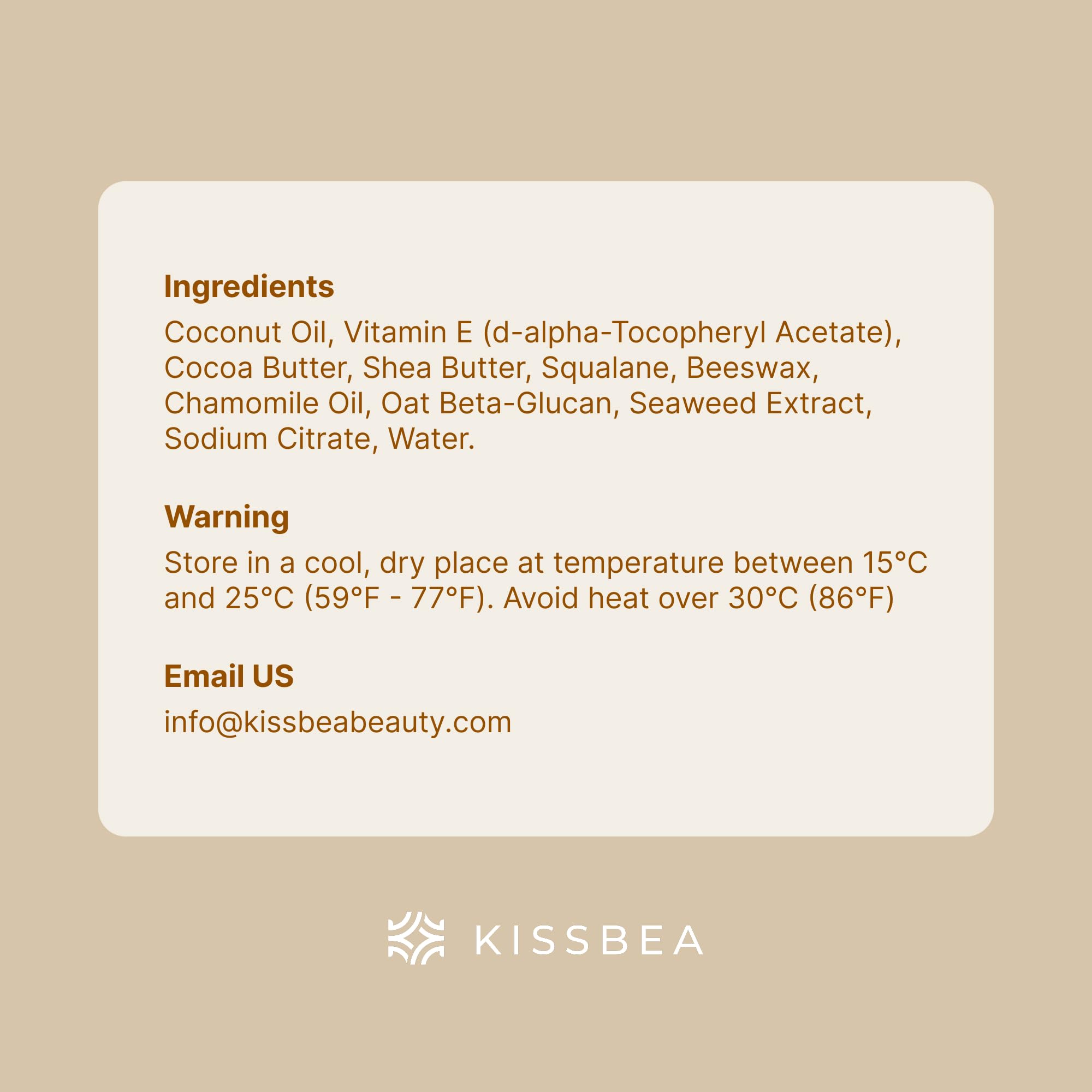 Fragrance-free and hormone-free formula for sensitive routines.