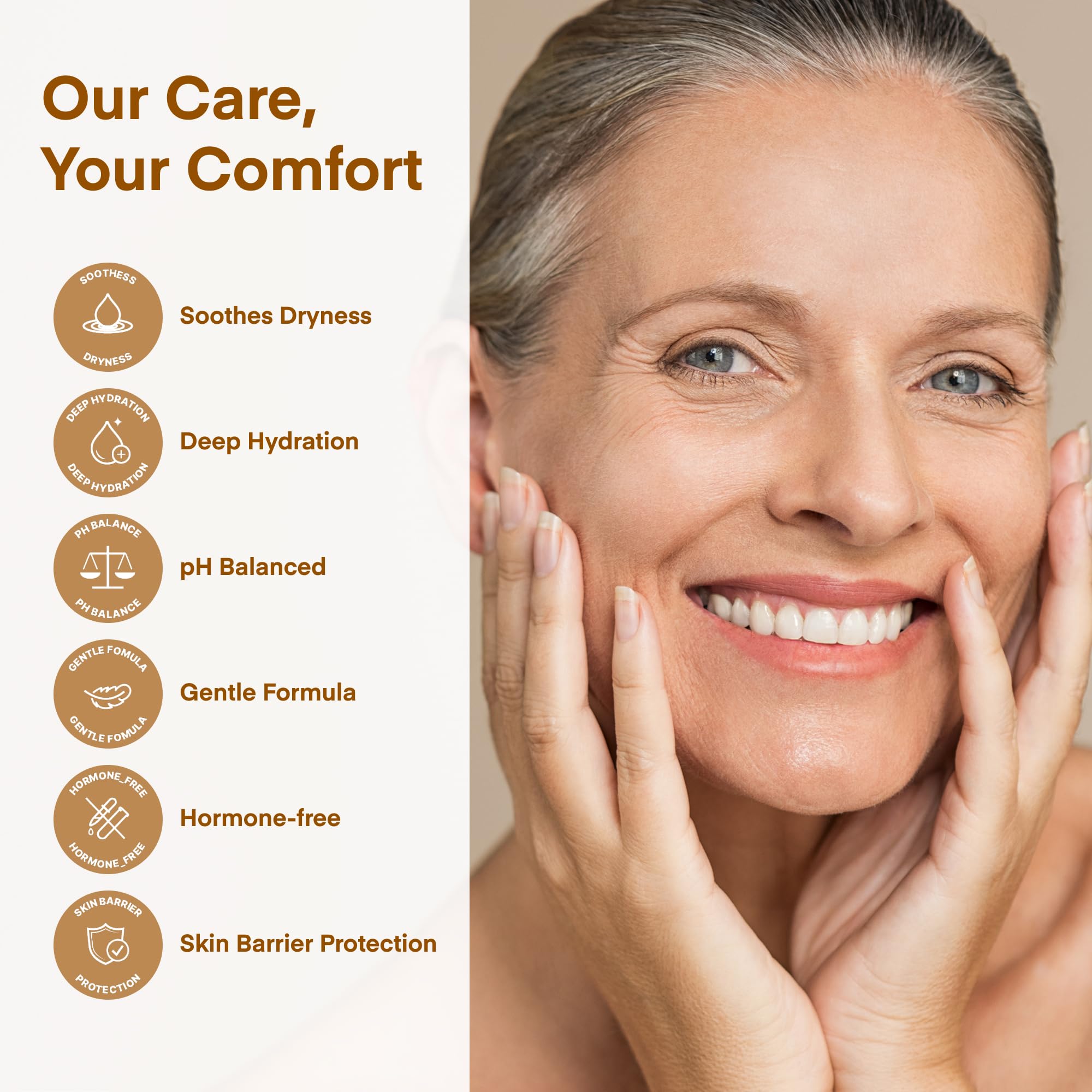 Kissbea moisturizer packaging shows fragrance-free formula for sensitive skin.