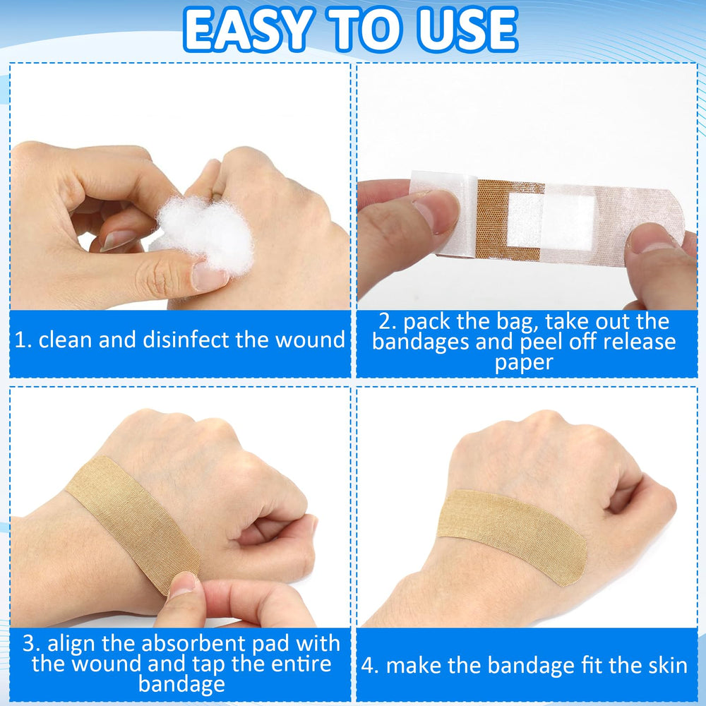 KisSealed bandages with easy application for quick wound coverage