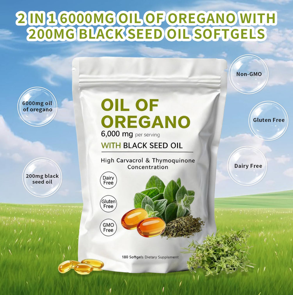 KITABIO Formula blends oregano oil and black seed oil for daily support.