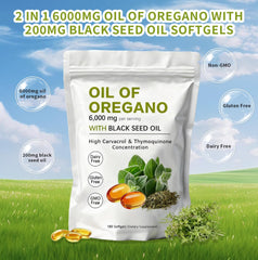 KITABIO Formula blends oregano oil and black seed oil for daily support.