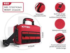 Kitgo emergency medical supplies inside view highlight quick access.