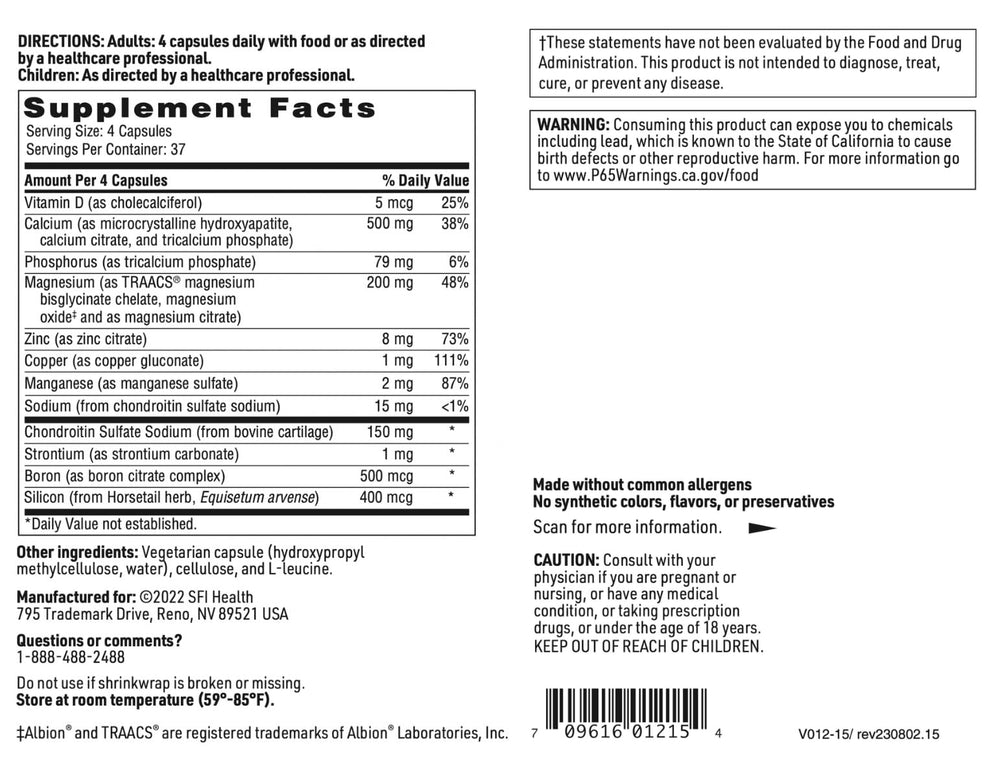 Klaire Labs Cal-Assimilate Plus magnesium provides essential mineral balance.