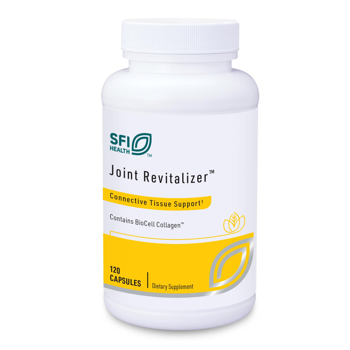 Klaire Labs Joint Revitalizer bottle pour supports easy daily joint care.