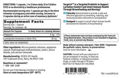 Klaire Labs Target B2 dosage spoon, illustrating easy daily intake.