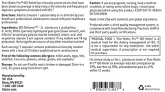 Bottle image demonstrates 21 capsules for a month of routine use