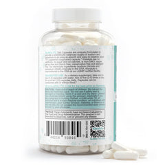 Klaralyte label ingredients close-up noting non-GMO and gluten-free formulation.