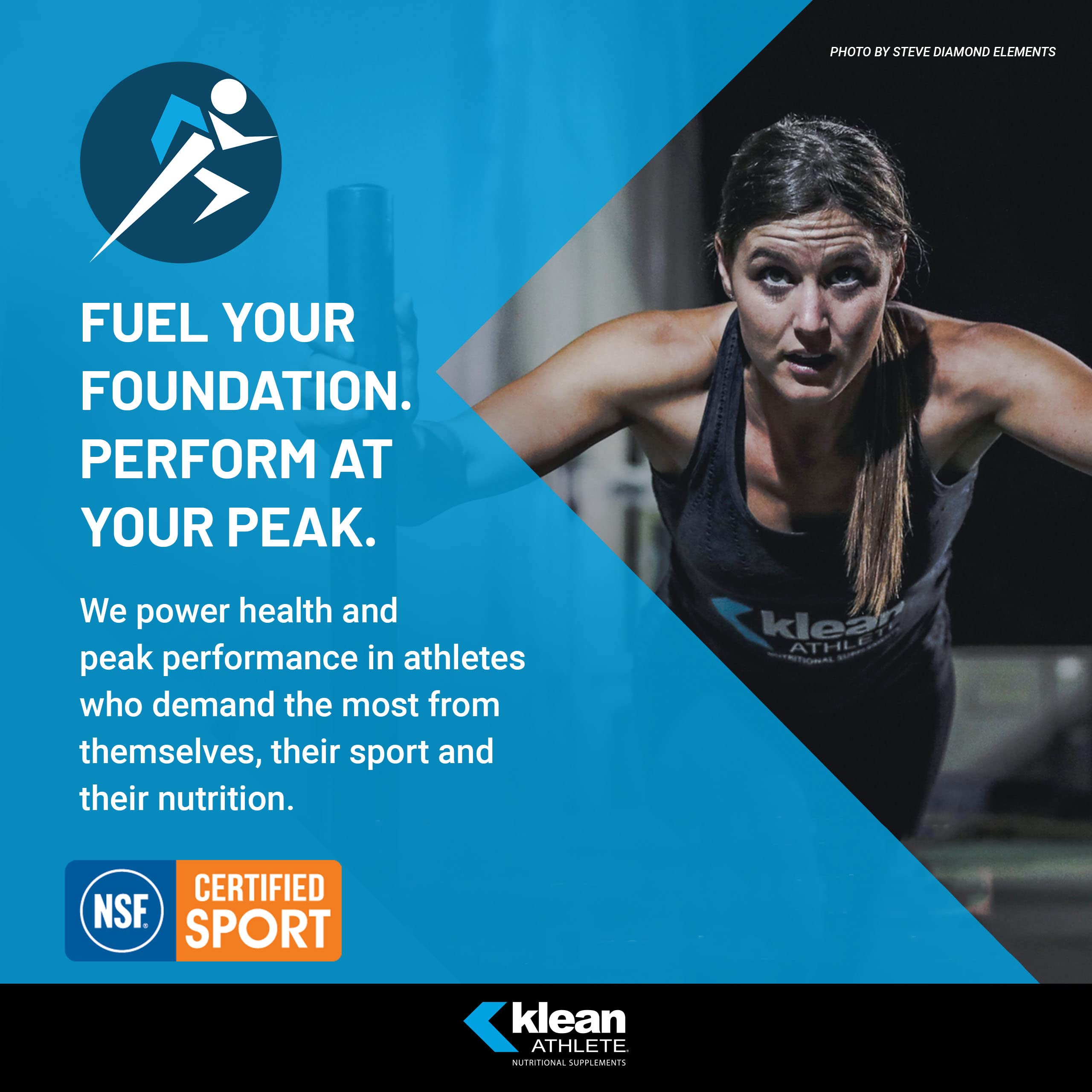 Klean Athlete Klean Collagen+C mixing glass with prepared drink.