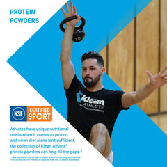 Klean Athlete Klean Collagen+C powder dissolves smoothly in liquid.
