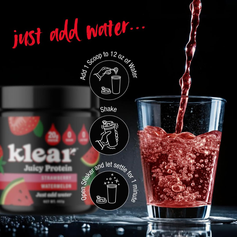 Klear packaging highlights keto-friendly gluten-free protein option