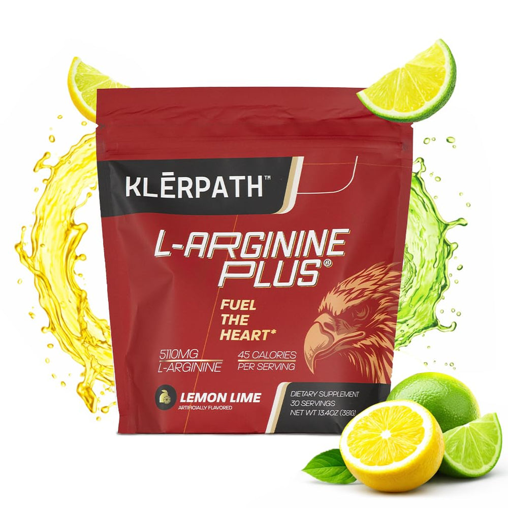 Klerpath Arginine Plus bottle front for training support