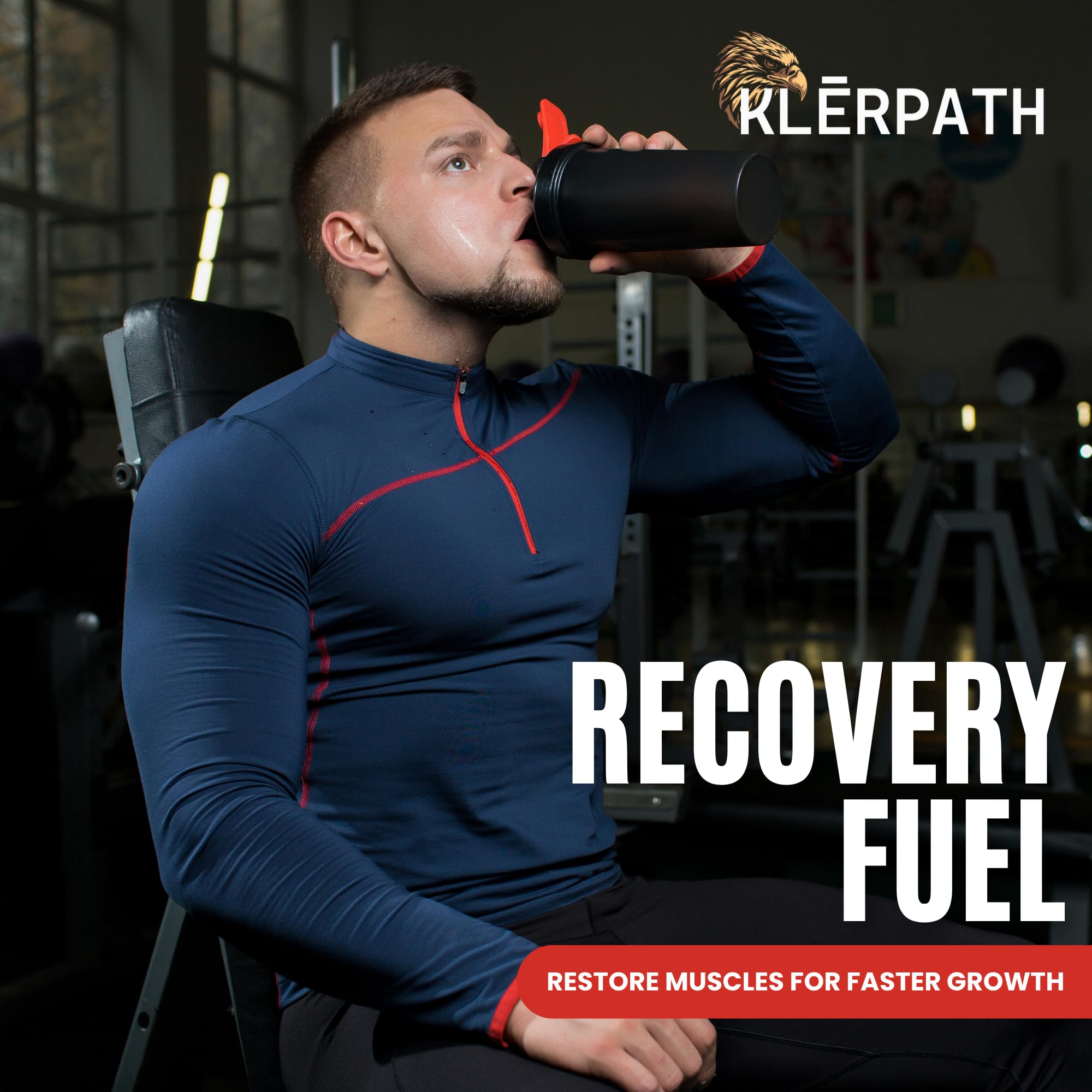 Klerpath vegan non-GMO formula showcases clean label and purity.