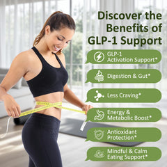 Close-up of Klinovium GLP1 gummies showing texture for energy support.