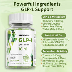 Morning routine with Klinovium GLP1 gummies for convenient daily intake.