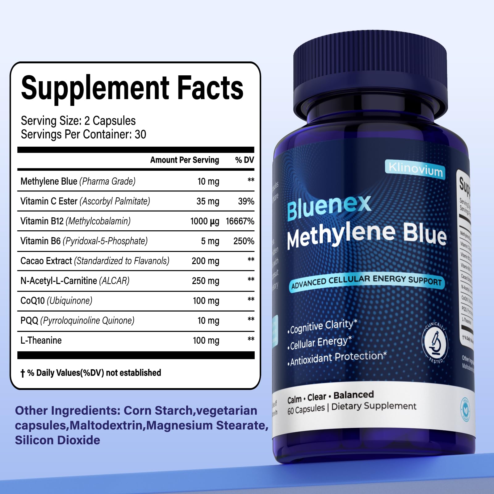 Capsules close-up showing vegan, delayed-release design for steady dosing.