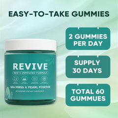 KLUNIZ Revive Gummies sit on shelf for daily hair routine