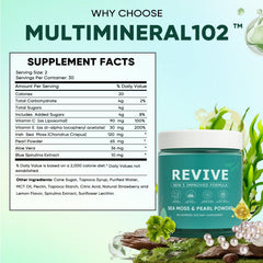 KLUNIZ Revive Hair Gummies label shows vegan, non-GMO formula