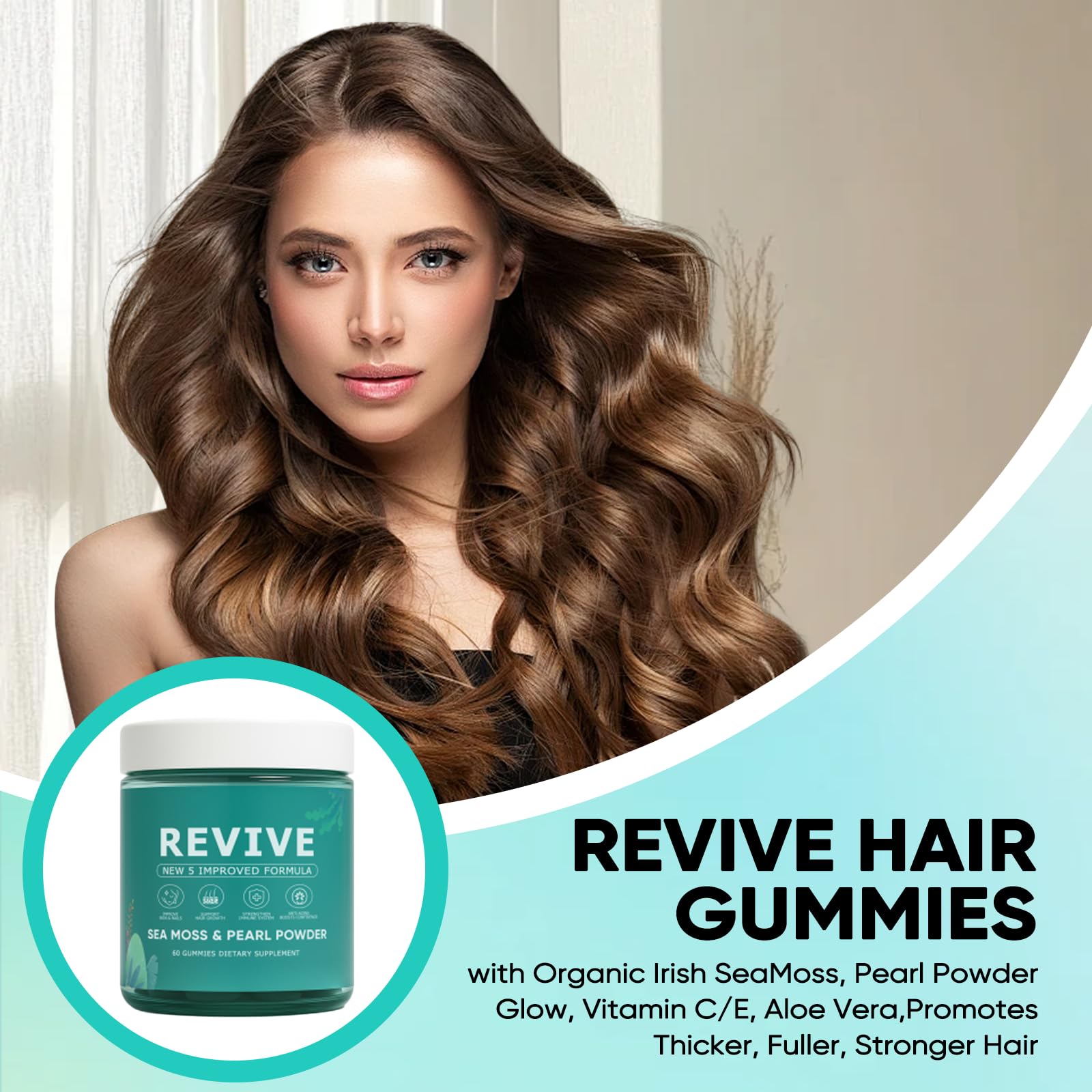 Packaging box of KLUNIZ Revive Gummy bottle for easy daily routine