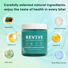 KLUNIZ Revive sea moss detail signals natural nutrient boost for hair care