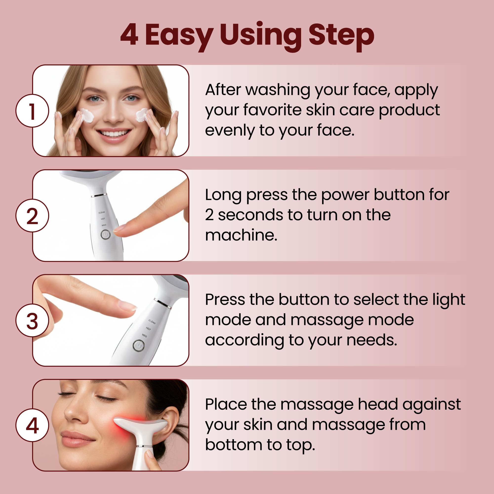 KLYVER massager charging via USB for home or travel use.