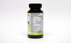 Knadix hemp oil label close-up with fatty acids details.