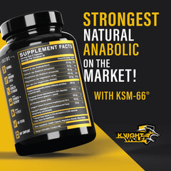 DIM capsules from Knight Wolf Supps may help with estrogen balance and drive.