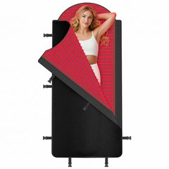 Knocoka full-body mat top view with dual LEDs for relaxation
