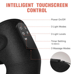 KNONNETD USB power source knee brace for portable therapy