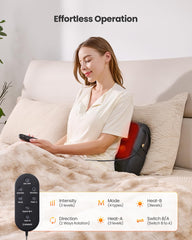 KNQZE dual-side heating provides warm coverage across a larger area.