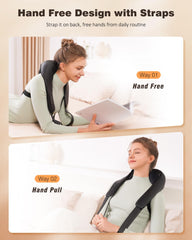 KNQZE cordless massager suitable for desk or couch sessions
