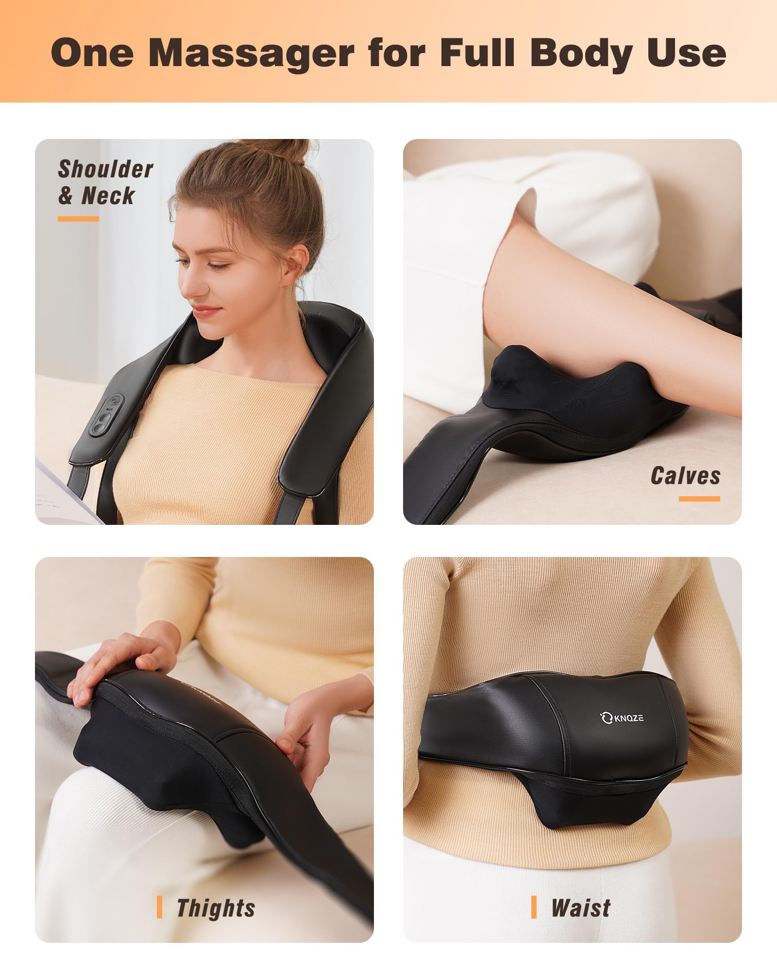 KNQZE graphene heating with silicone pad maintains steady warmth