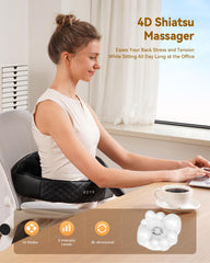 KNQZE heat function soothing neck and shoulder tension.