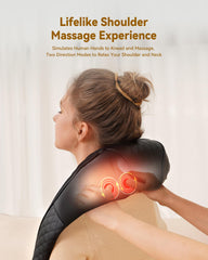 KNQZE rechargeable battery delivering up to 120 minutes of massage.