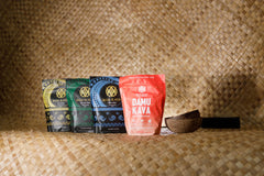 Koa Kava Damu cup suggesting daytime relaxation and focused mood