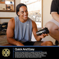 Koa Kava on-the-go travel jar ideal for busy days