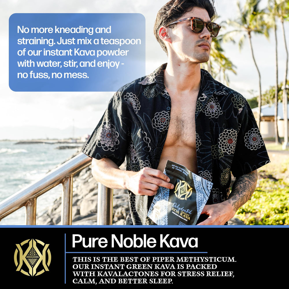 Koa Kava press-dried method preserves strength in powder