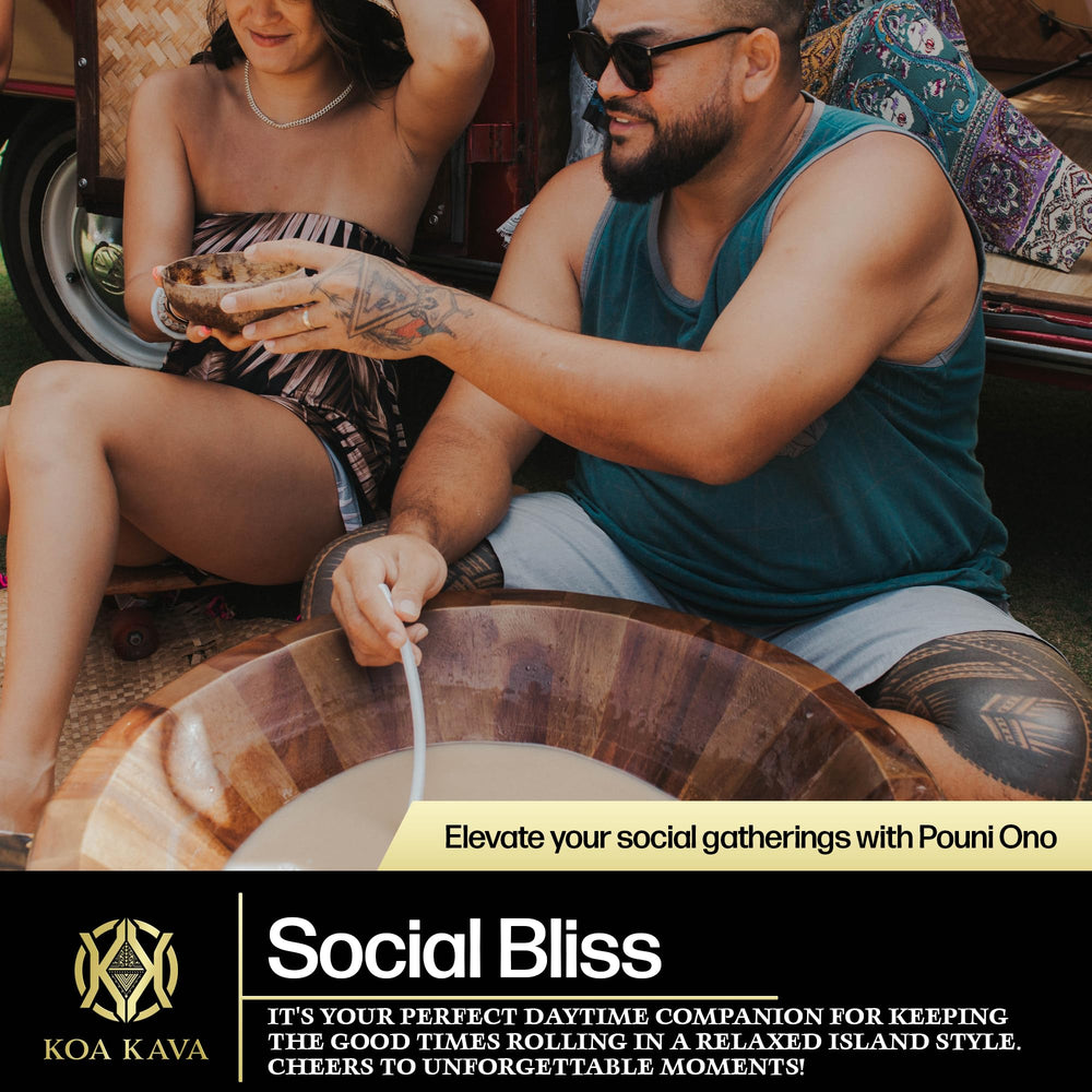 Kava shells shown for sociable nights with uplifting energy