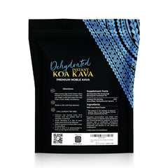 Koa Kava travel-friendly packaging supports on-the-go relaxation.
