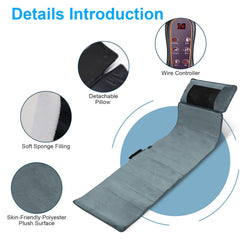KOCASO anti-slip bottom keeps the mat securely in place